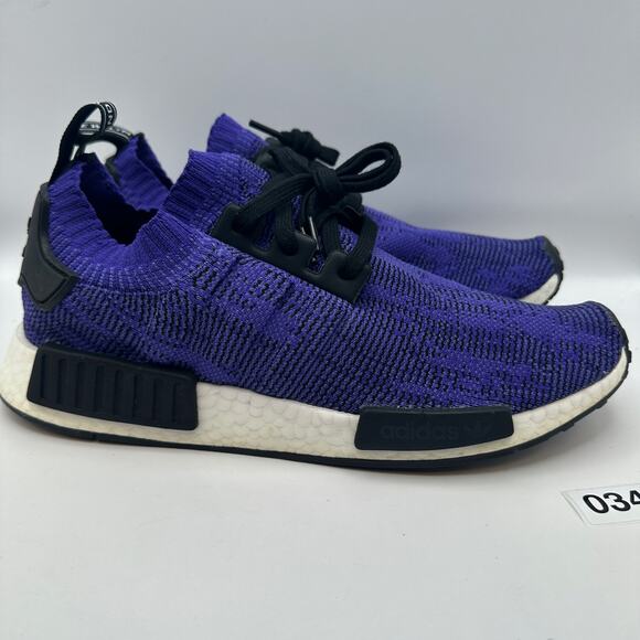 ADIDAS Men\'s 10 NMD R1 PRIMEKNIT Energy Ink BOOST Technology B37627